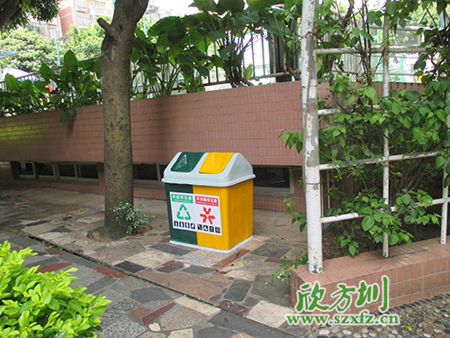 炎炎夏季，玻璃鋼垃圾桶為清遠市街道帶來點點綠意
