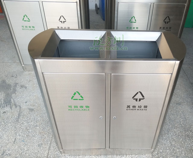蘇州商貿(mào)城不銹鋼垃圾桶廠家品質有保障