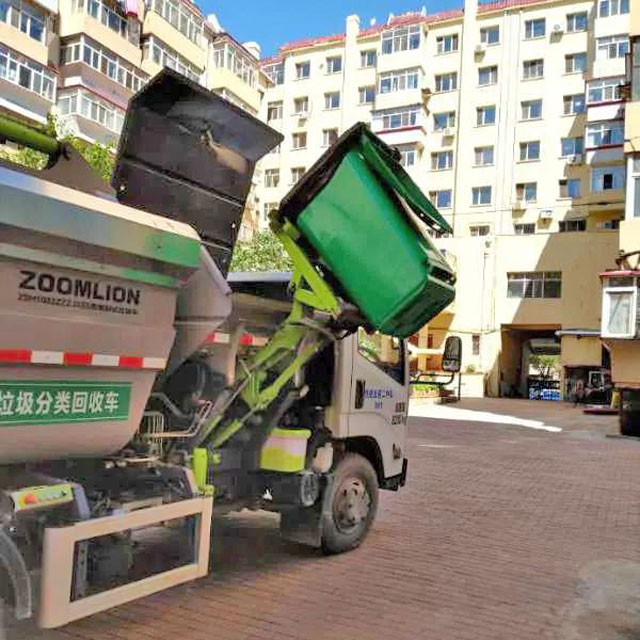 哈爾濱配置8萬(wàn)四分類(lèi)垃圾桶專車(chē)分類(lèi)收運(yùn)